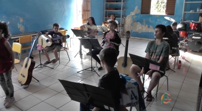 CRAS oferece curso de música e violão de forma gratuita em Guarantã do Norte