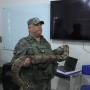 Polícia Ambiental realiza palestra sobre conscientização ambiental em escola de Juara