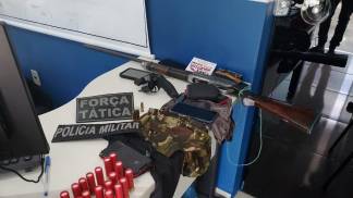 APREENSÃO DE ARMAS PARANAÍTA