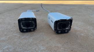 cameras danificadas vigia mt