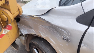 ACIDENTE CAMINHAO X COROLLA 