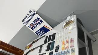 APREENSÃO DE ARMAS, DROGAS MATUPÁ