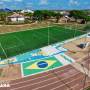 Campo sintético da Praça dos Colonizadores passará a receber aulas de futebol society