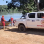 Corpo de jovem é localizado no Rio Arinos após operação integrada do Corpo de Bombeiros em Juara
