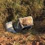 Carro que levava bebê de 1 mês capota após colisão com carreta em MT