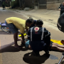 Motociclista fica ferido após sofrer queda de moto no bairro Palmeiteiro, em Juína