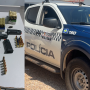 PM apreende armas de fogo após denúncia de agressão contra mulher em Juína