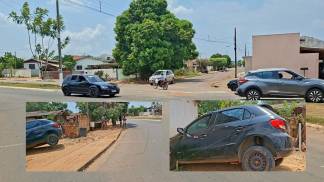 CARRO BATEU EM MURO