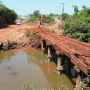 Ponte de concreto sobre o rio perdido começa a ser construída após anos de espera em juína
