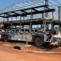 Incêndio destrói ônibus utilizado em obra e causa prejuízo no bairro Módulo 5 em Juína
